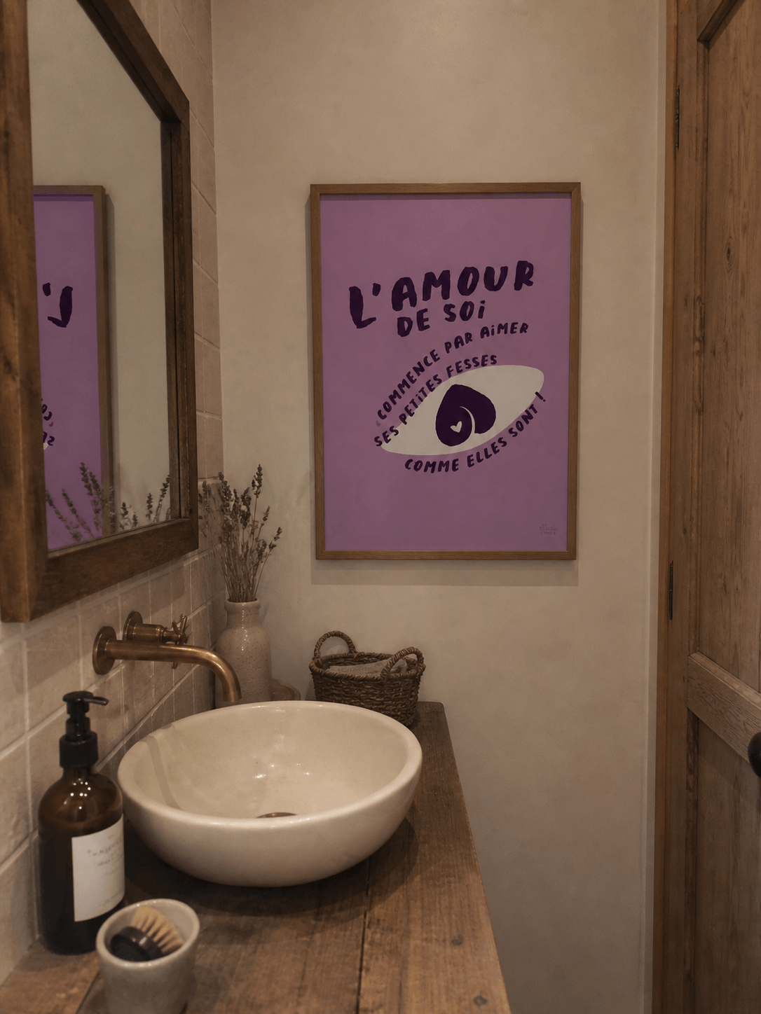 Idée déco WC : comment décorer ses toilettes avec des affiches