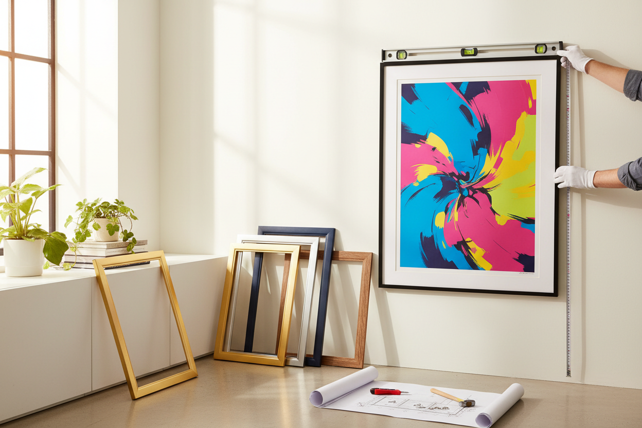 Comment encadrer une affiche comme un pro ?