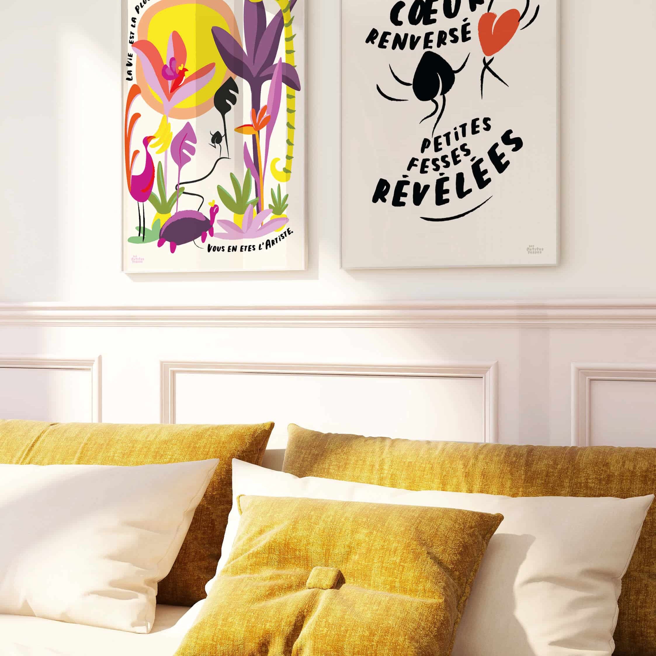 affiche-tropicale--la-vie-est-belle