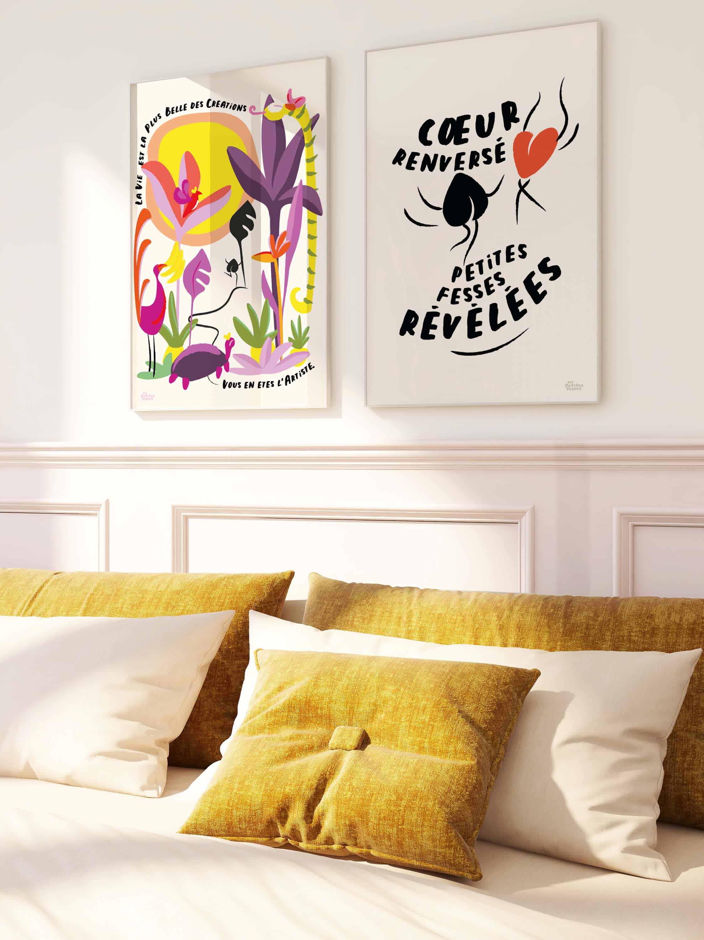 affiche-tropicale--la-vie-est-belle