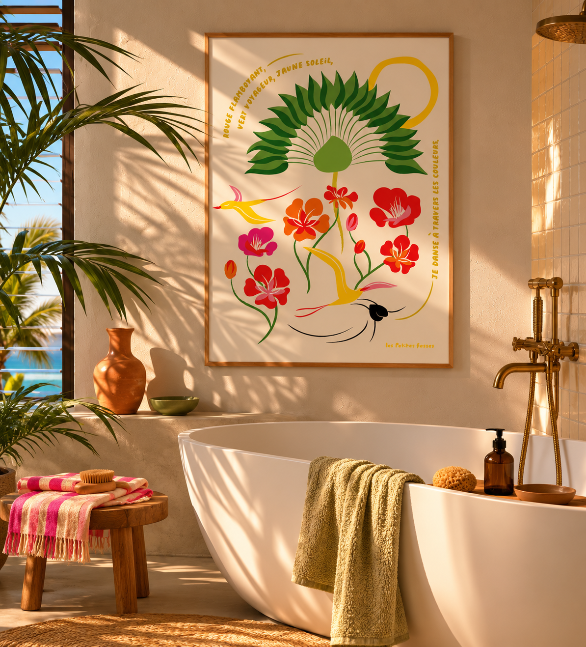 Affiches pour la salle de bain