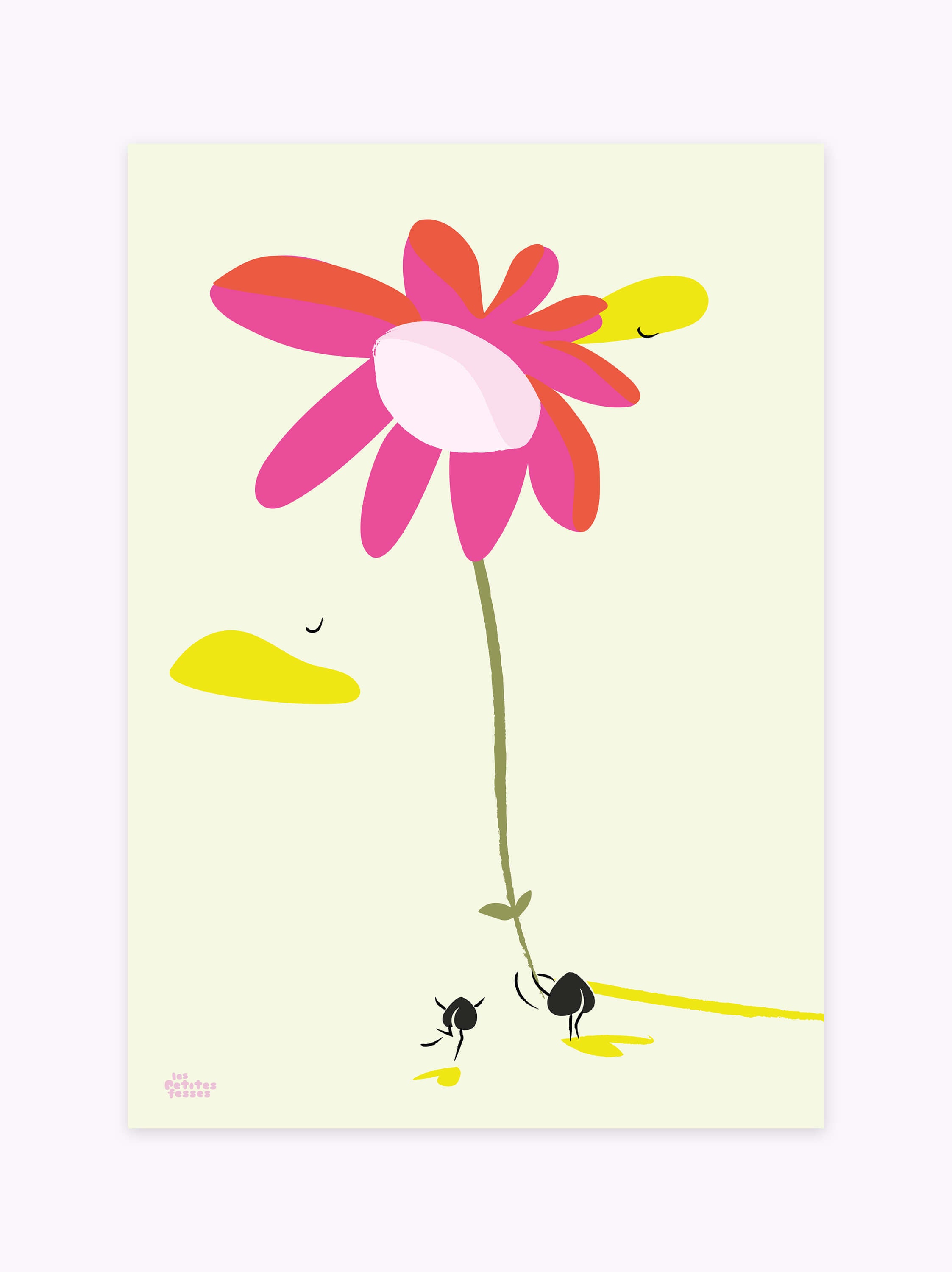 Affiche La fleur