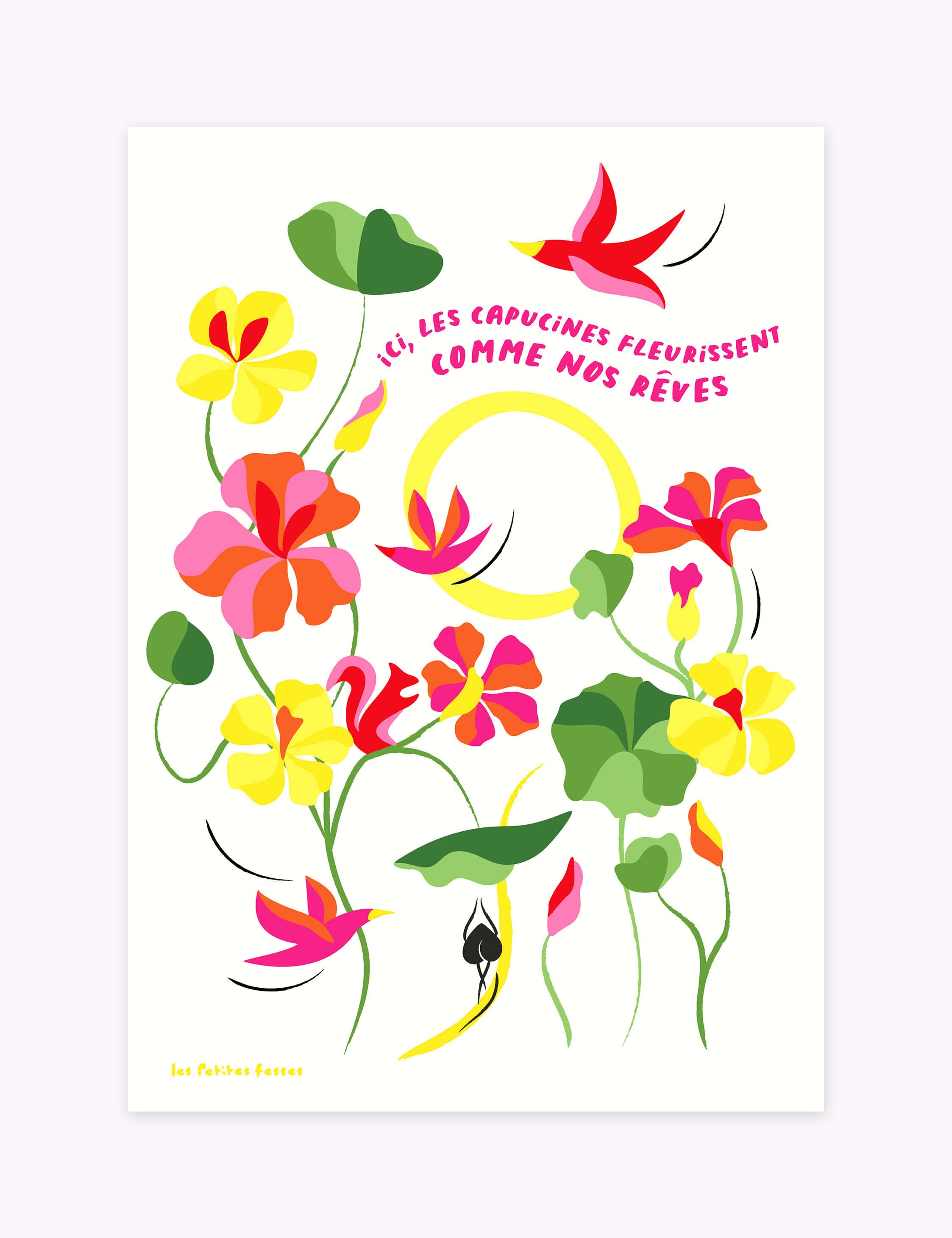 affiche-colorée-les-capucines