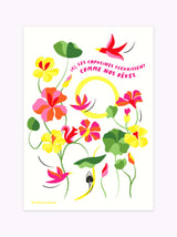 Affiche Les capucines