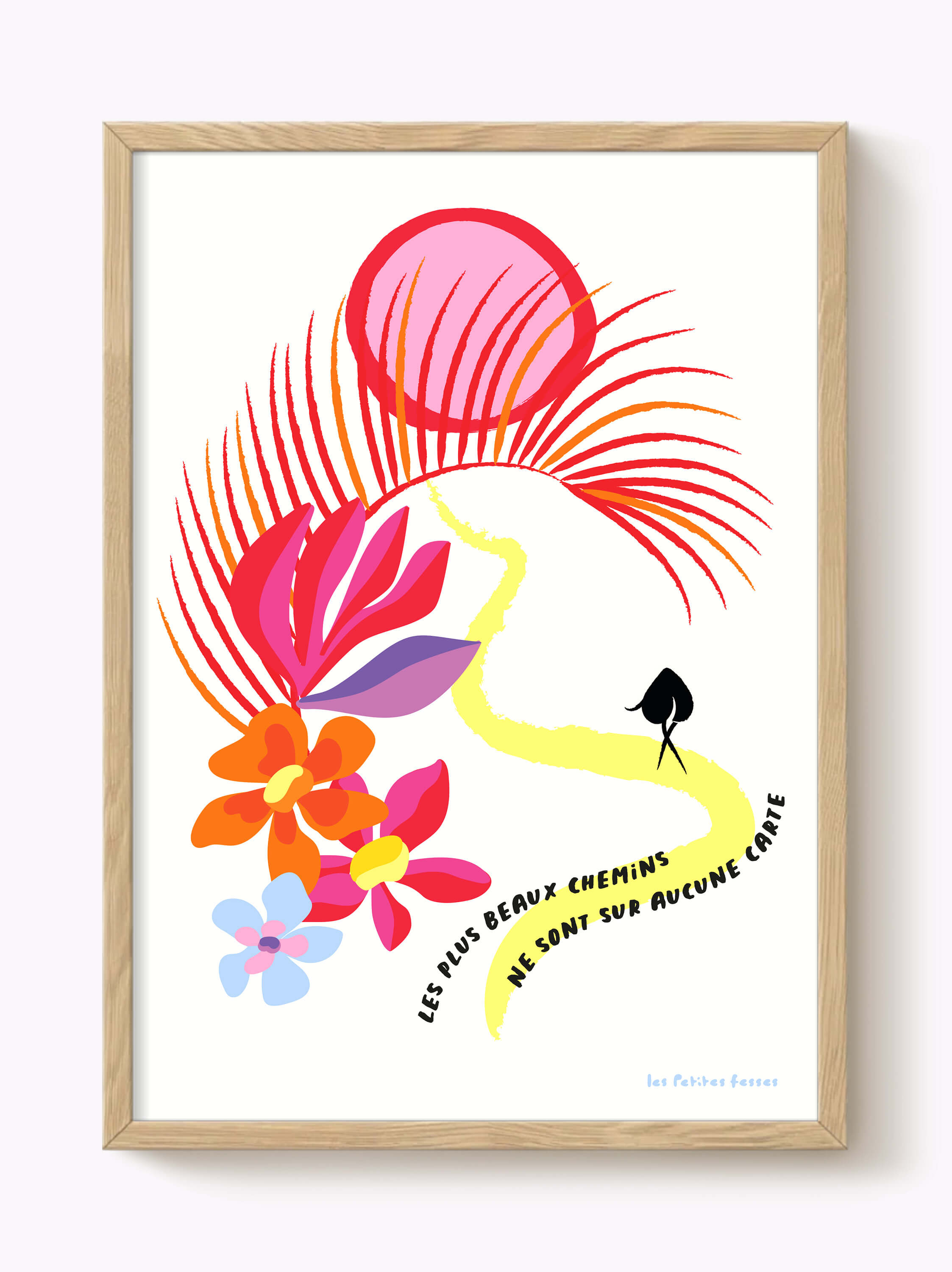 Affiche tropicale •Les plus beaux chemins