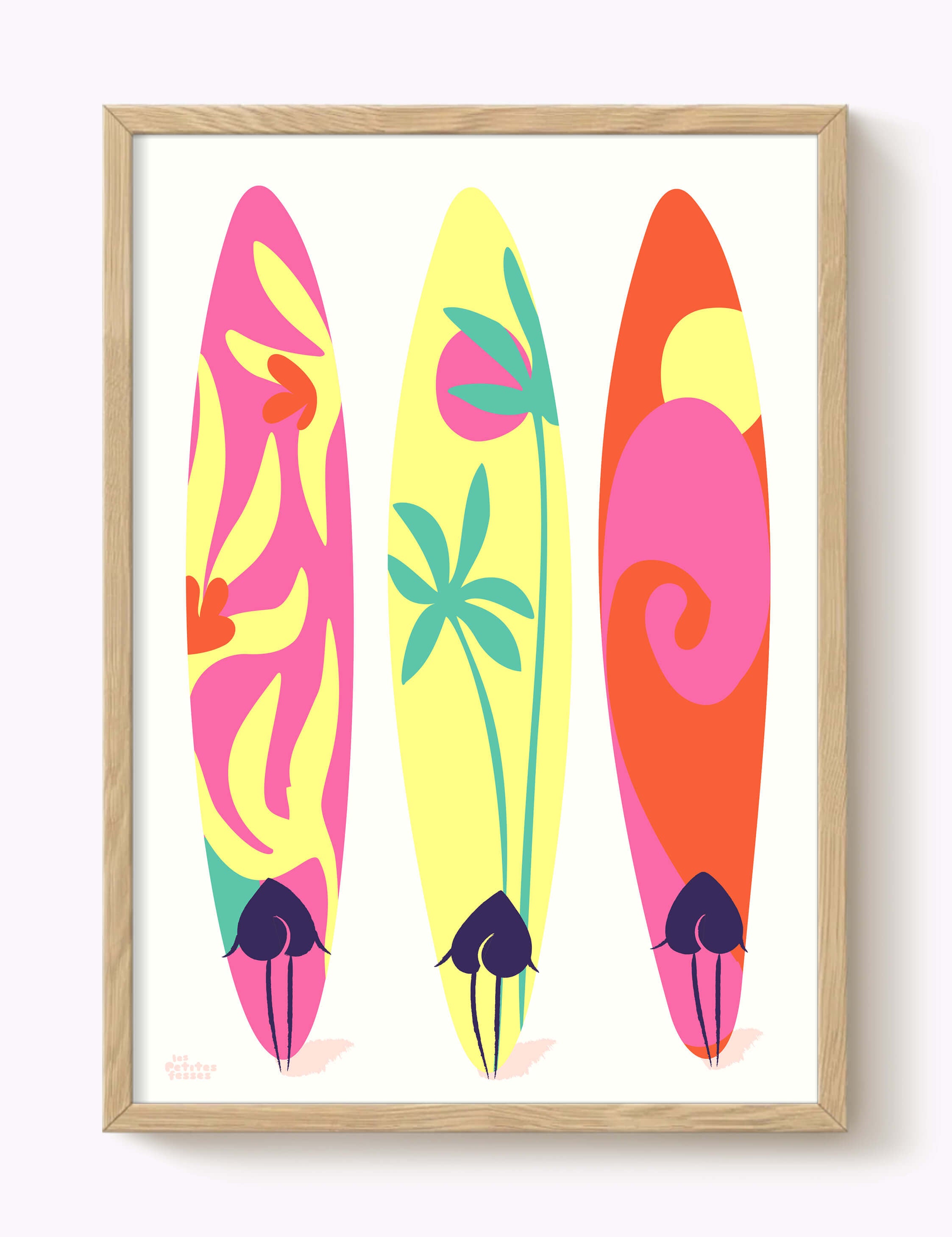 Affiche Les trois planches