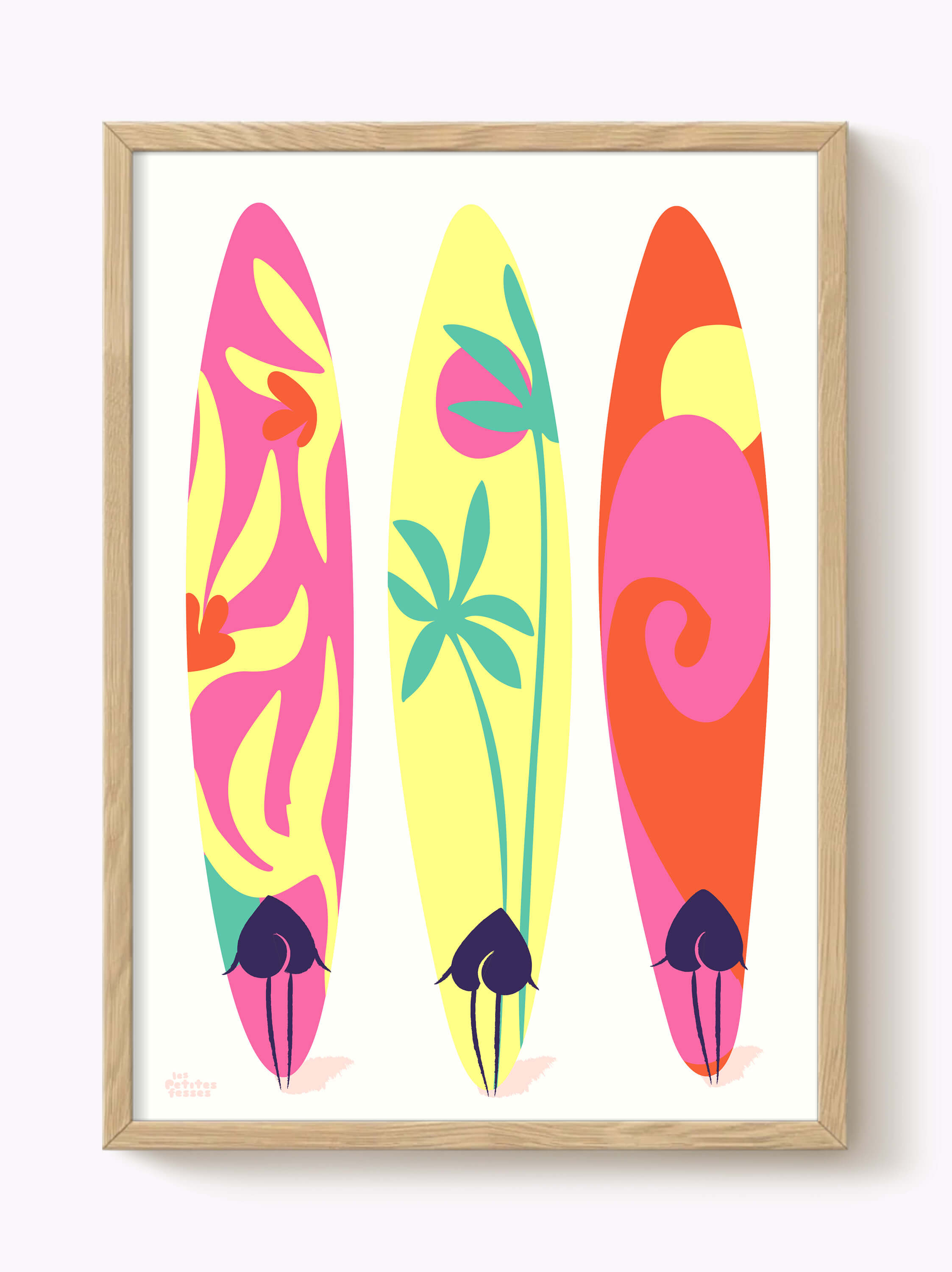 Affiche Les trois planches