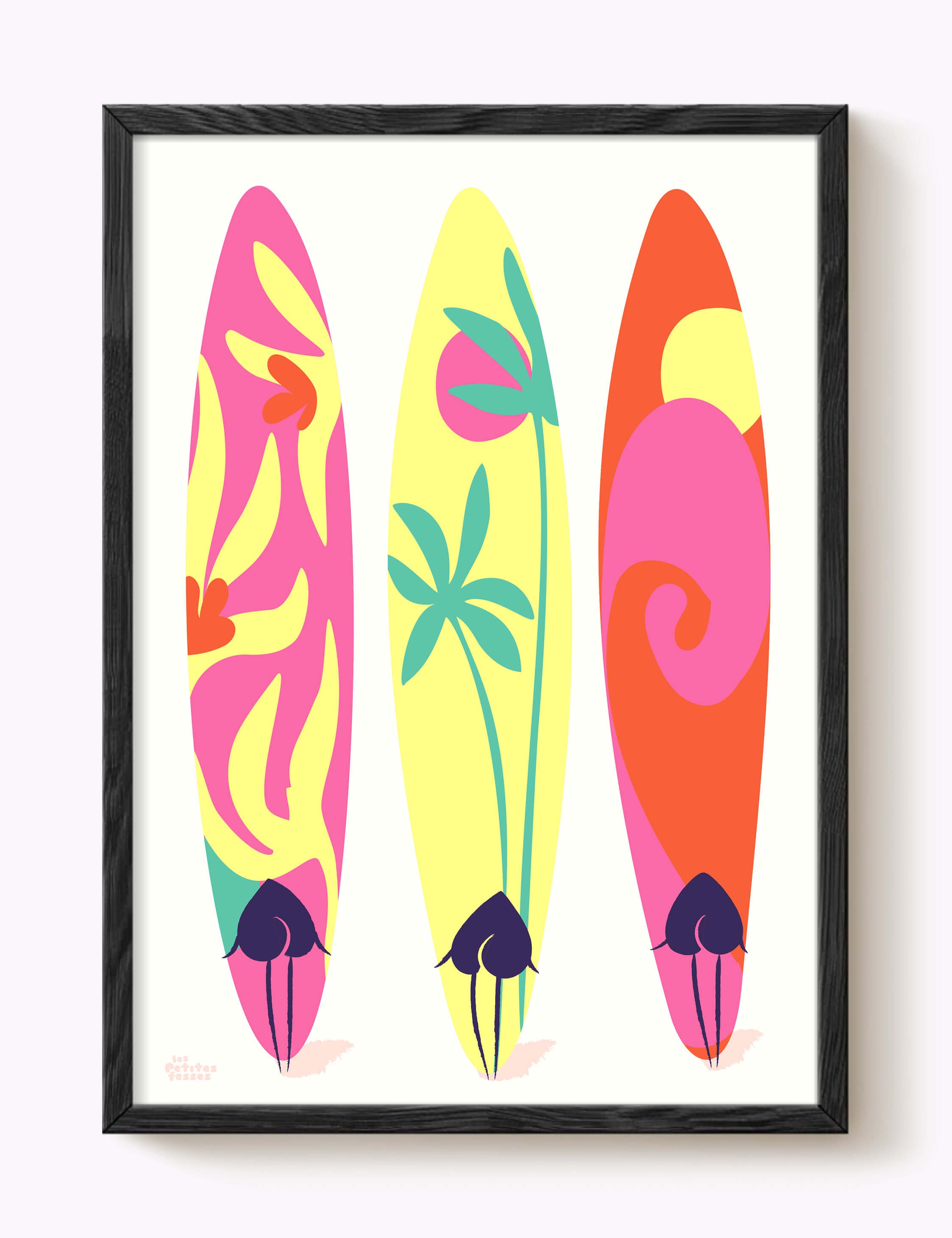 Affiche Les trois planches