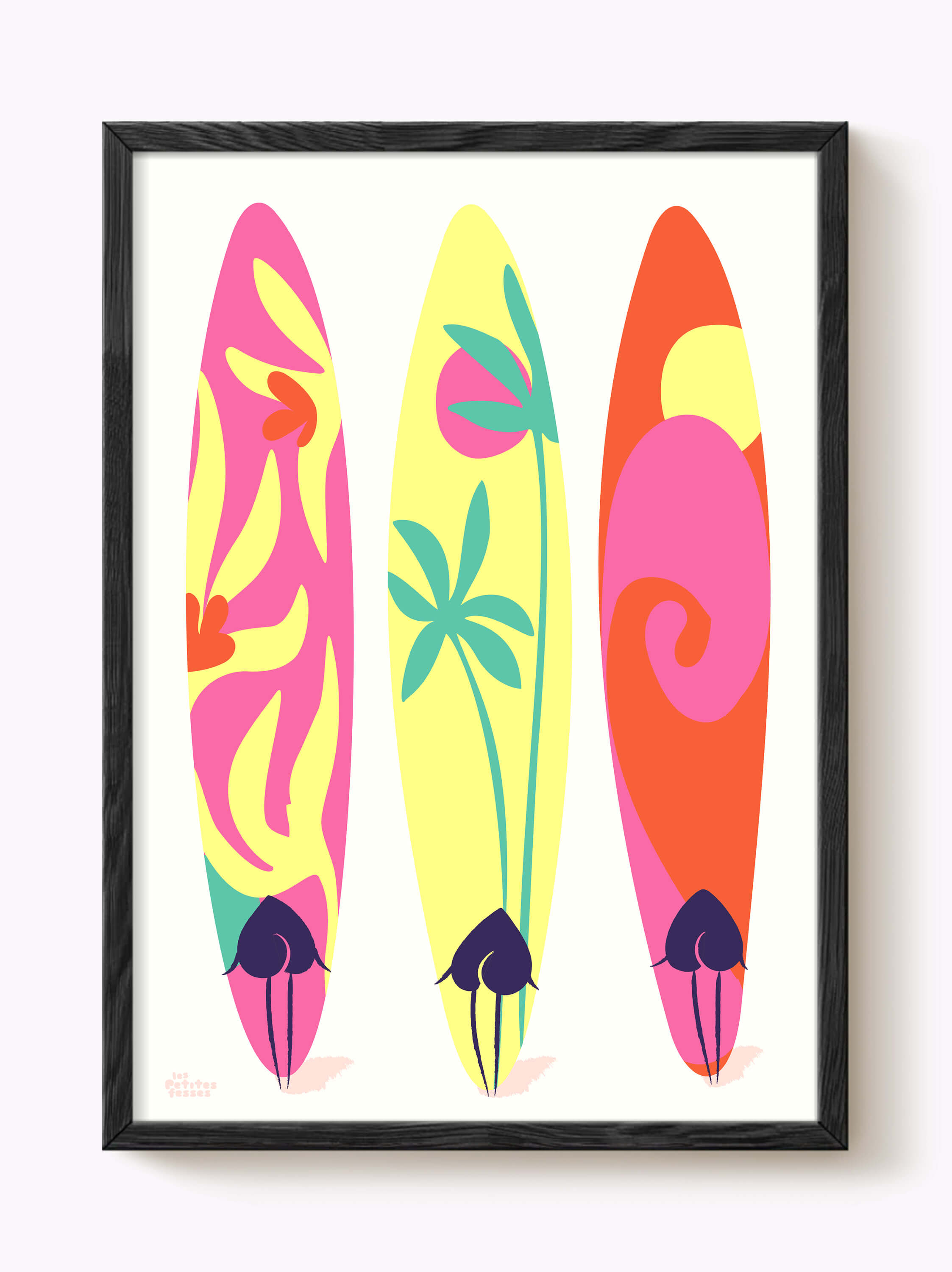 Affiche Les trois planches