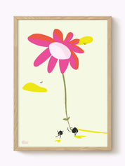 Affiche La fleur