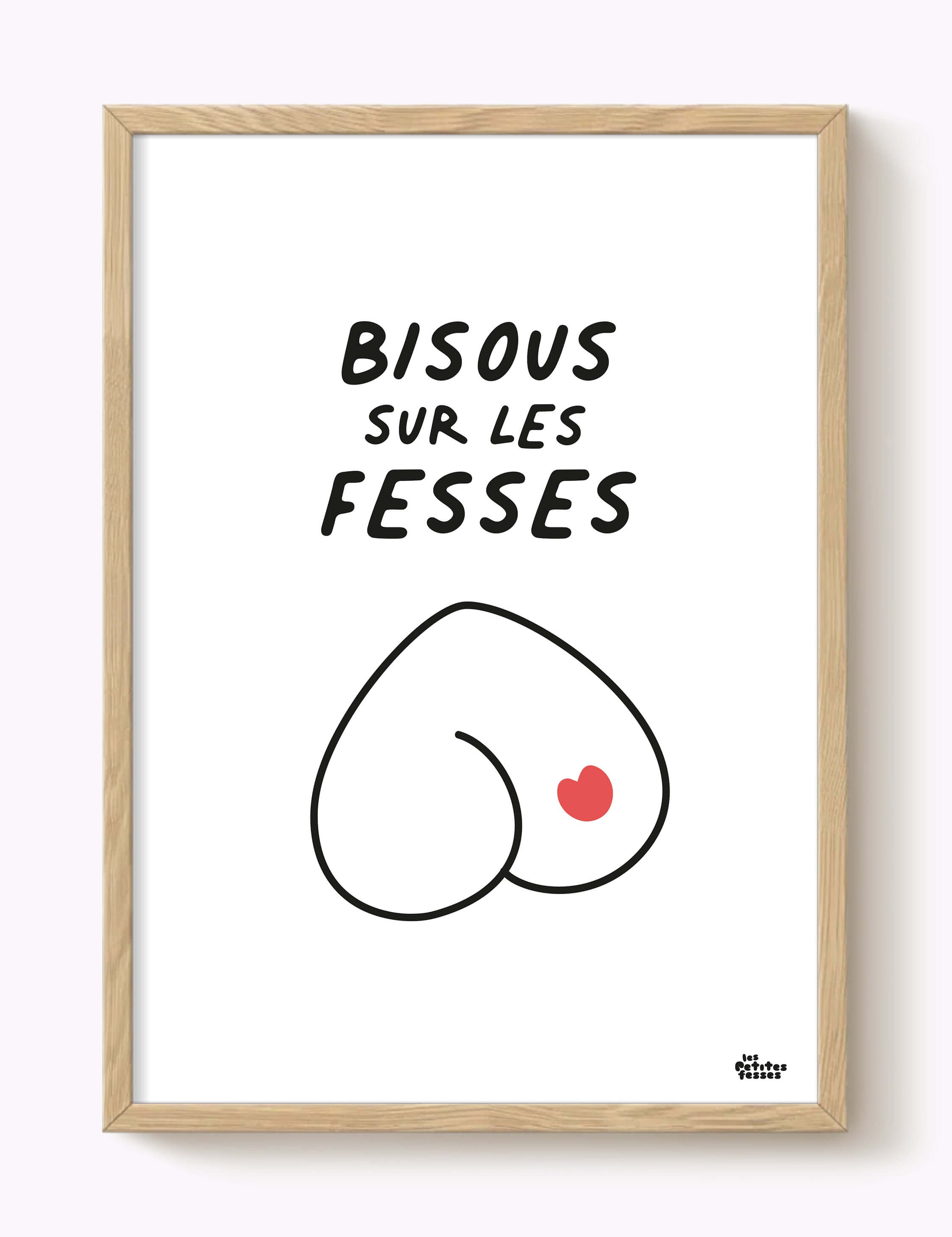 Affiche Bisou