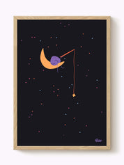 Affiche Fesse on the moon