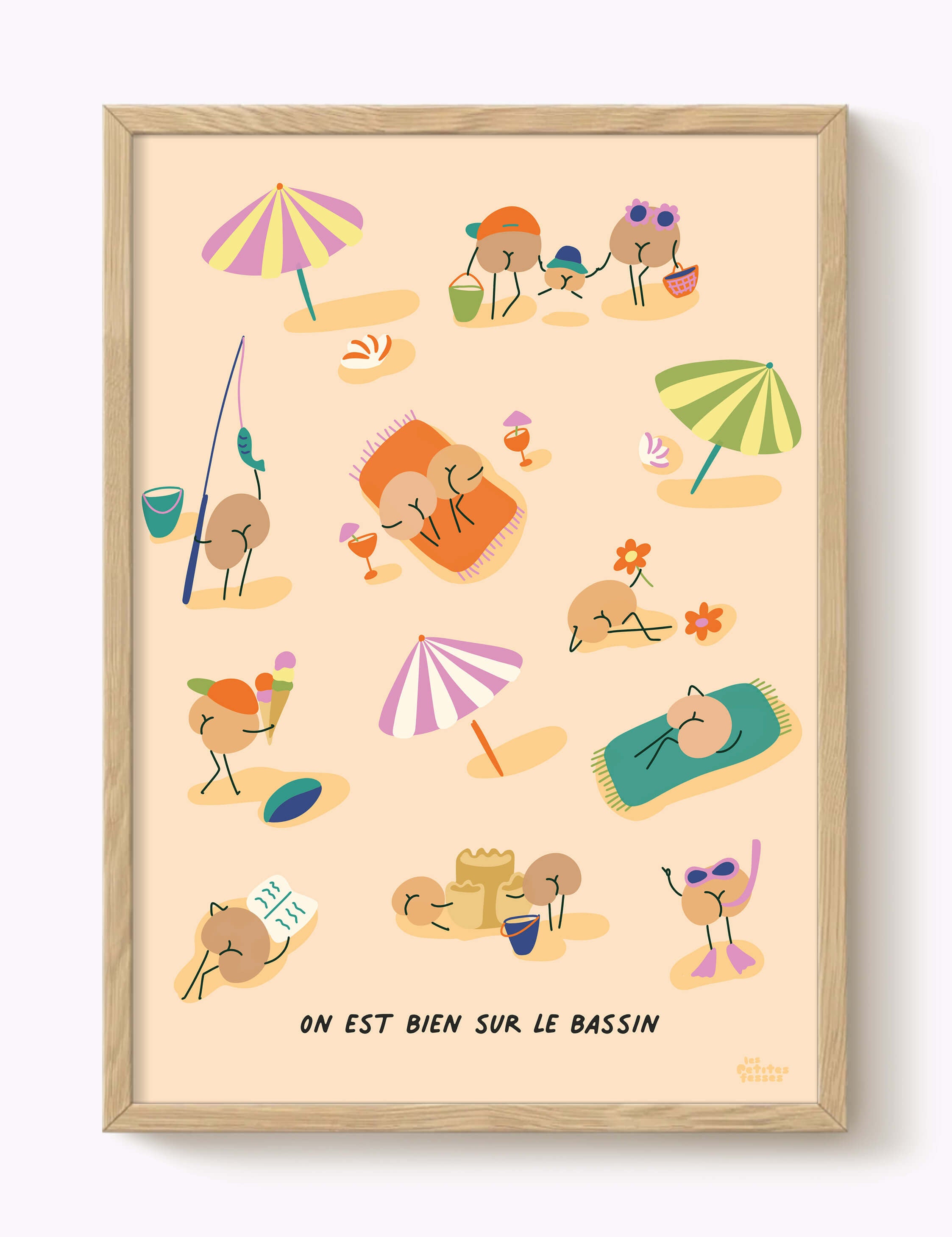 Affiche Journée plage