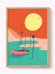 Affiche Bassin d'Arcachon
