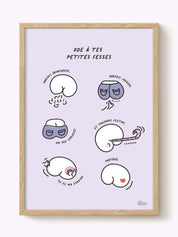 Affiche Ode à tes petites fesses