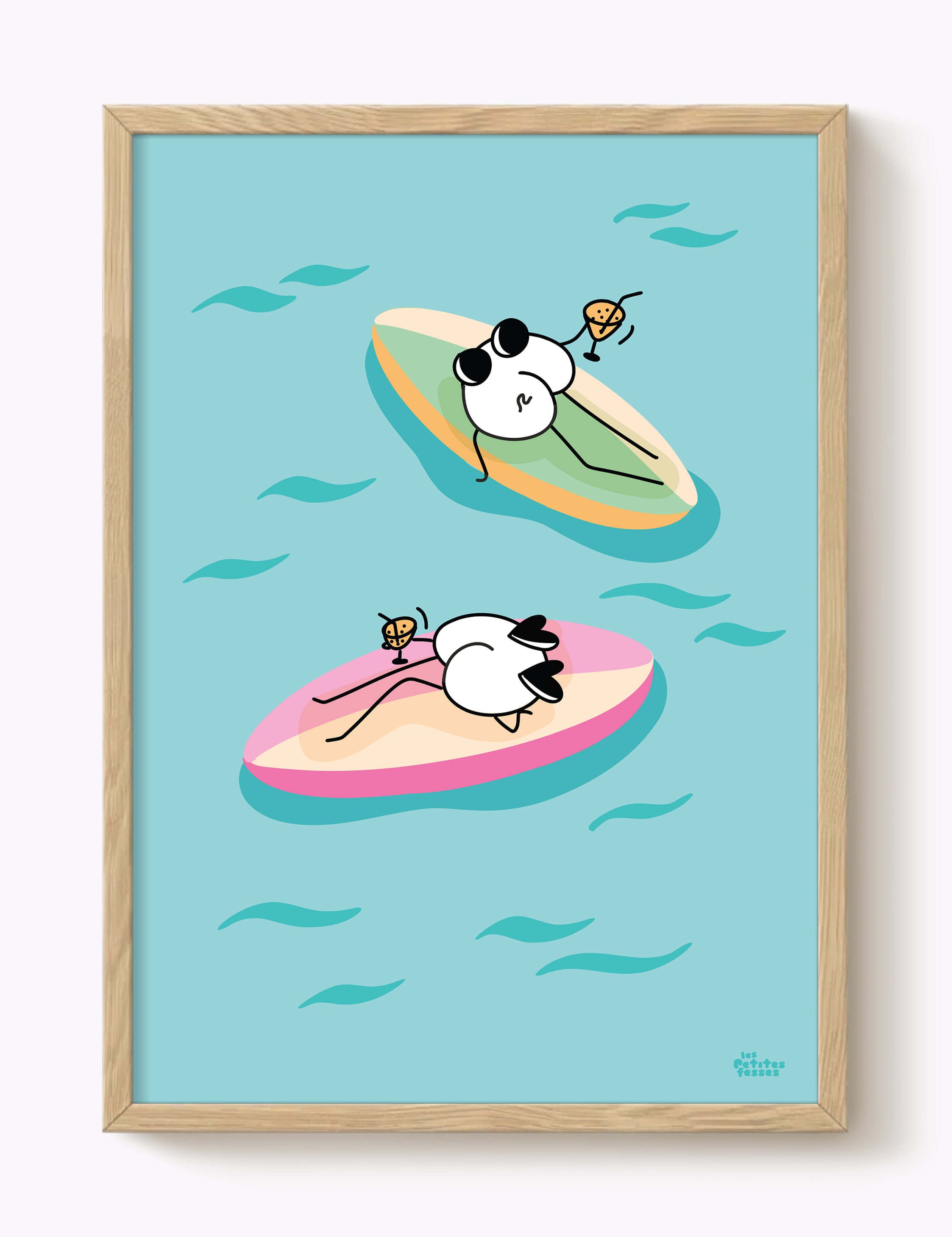 Affiche Paddle & Cocktail Chill