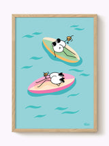 Affiche Paddle & Cocktail Chill