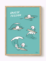 Affiche Grosse fession