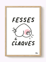 Affiche Fesses à claques