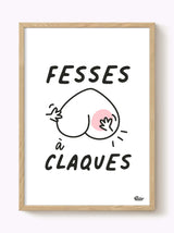 Affiche Fesses à claques