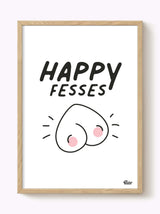 Affiche Happy Fesses