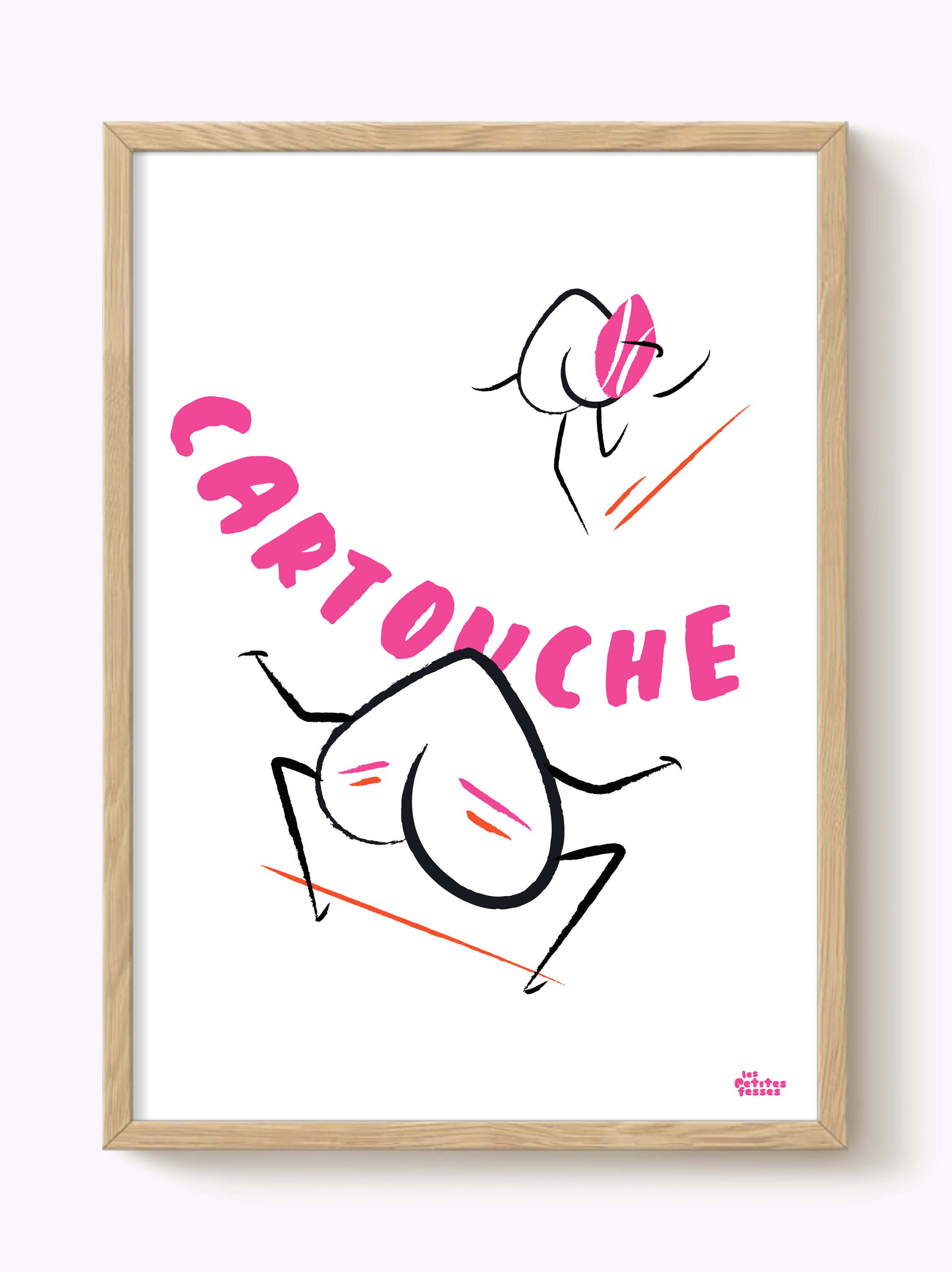 Affiche Rugby La cartouche