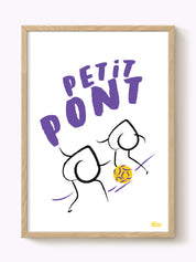 Affiche Foot Le Petit pont
