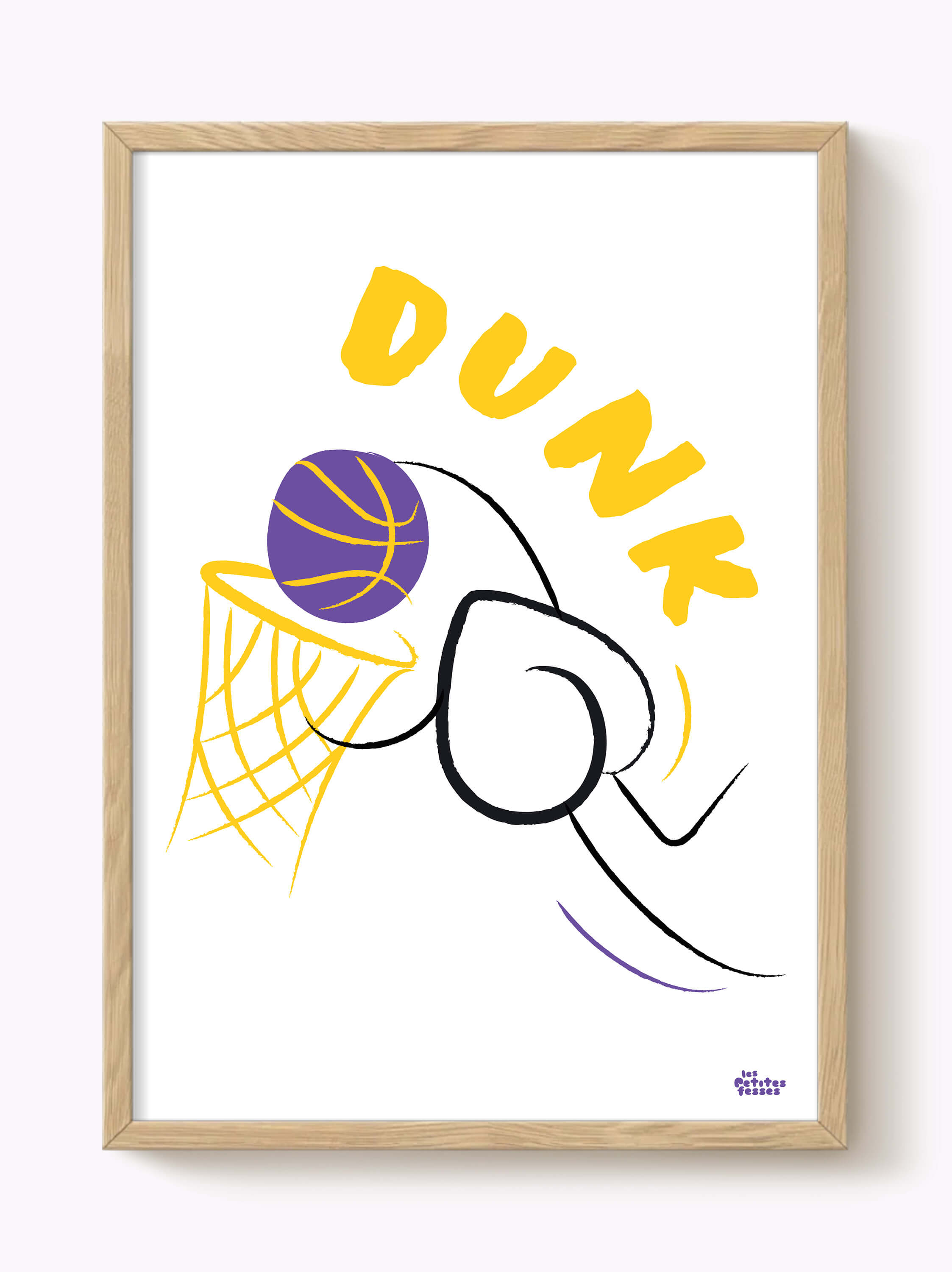 Affiche Basket Fess Dunk