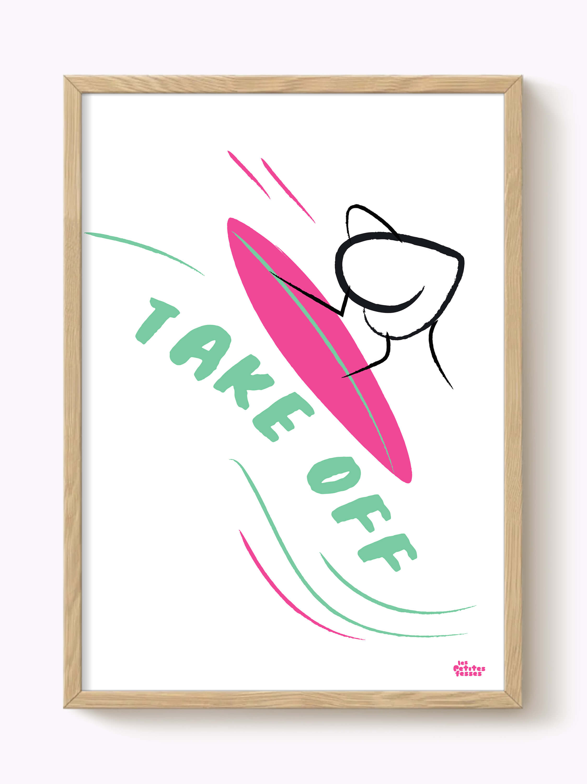 Affiche Surf Take Off