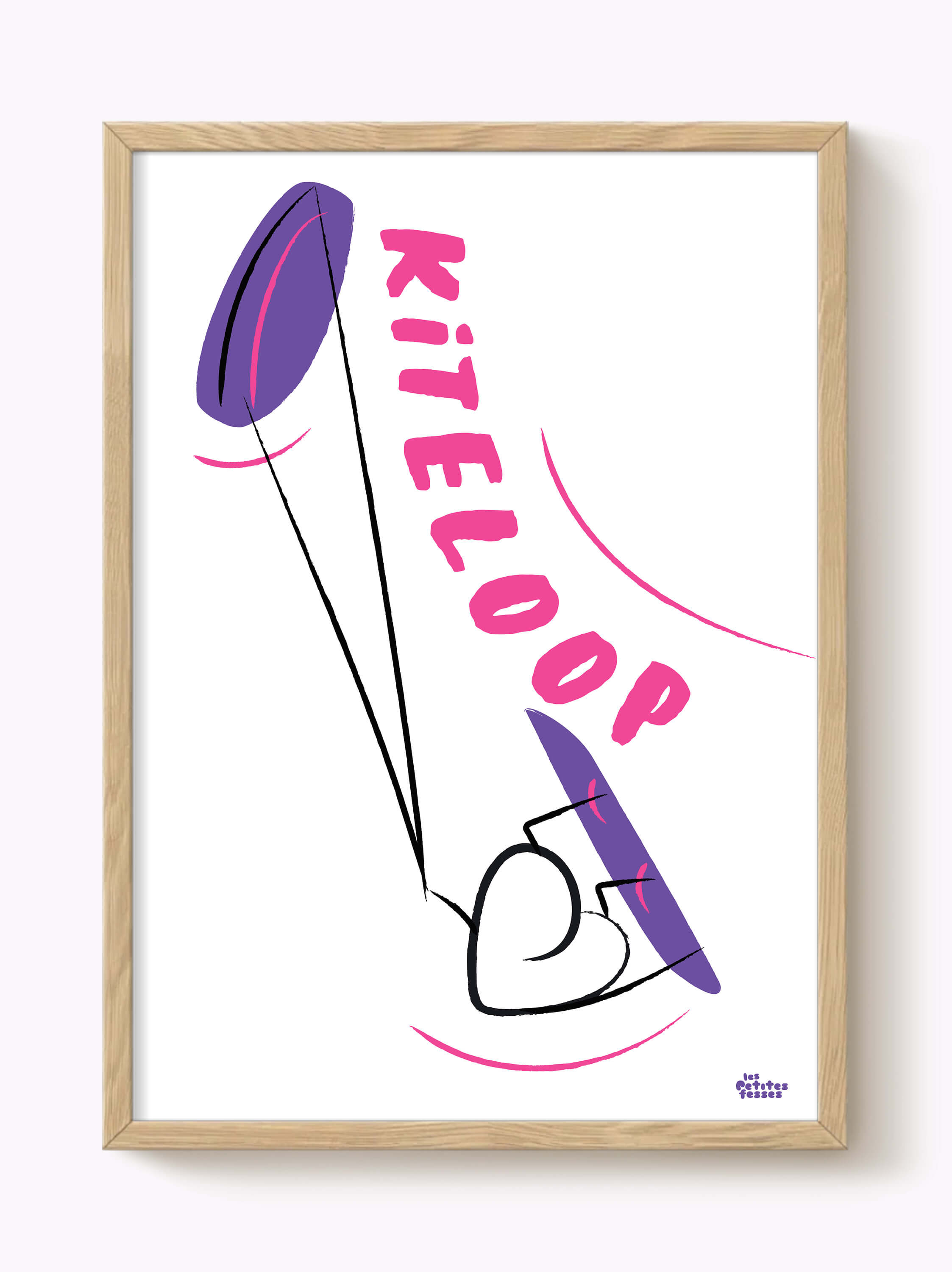 Affiche Kite-Surf Loop