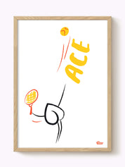 Affiche Tennis Ace