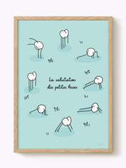Affiche La salutation des petites fesses