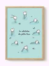Affiche La salutation des petites fesses