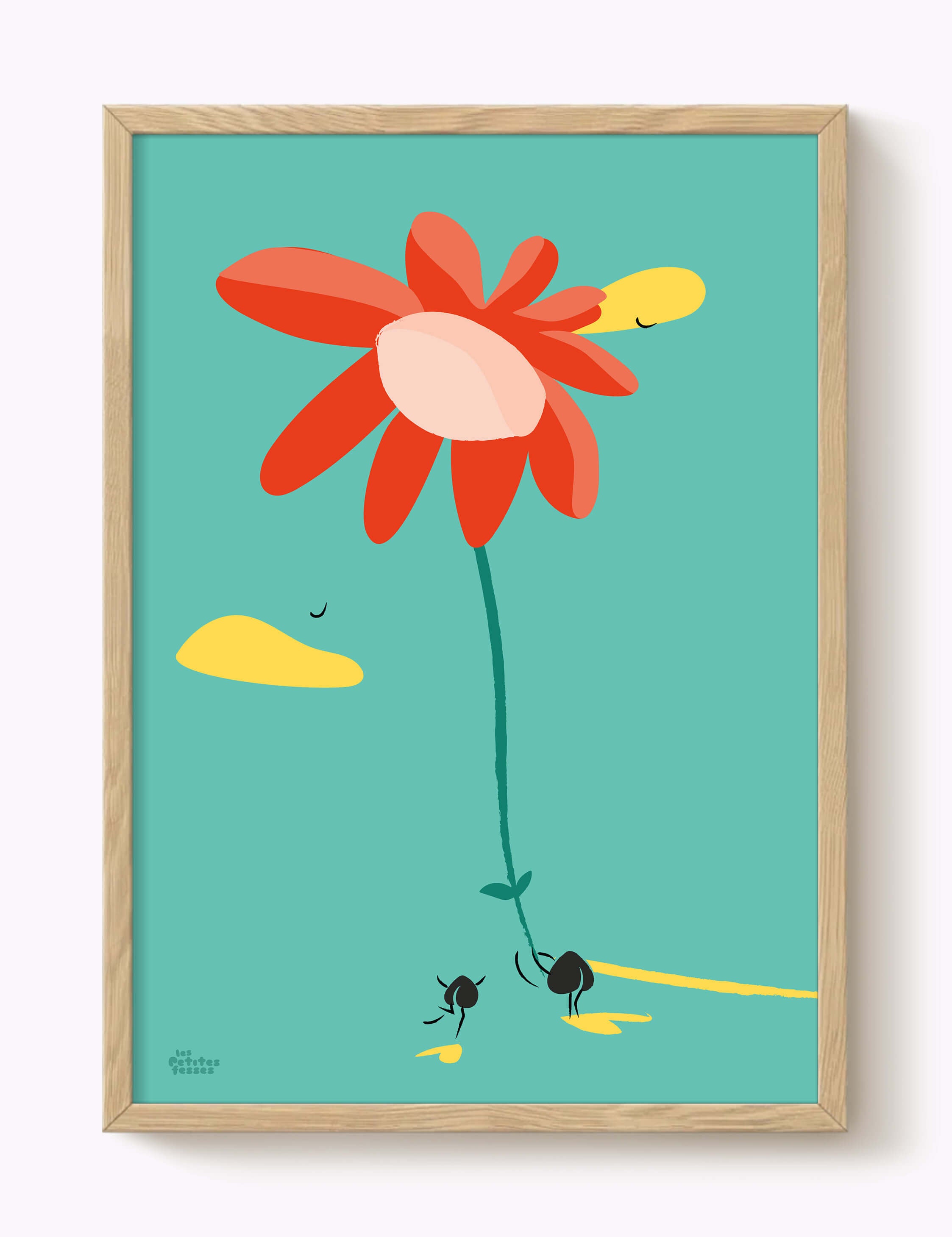 Affiche La fleur