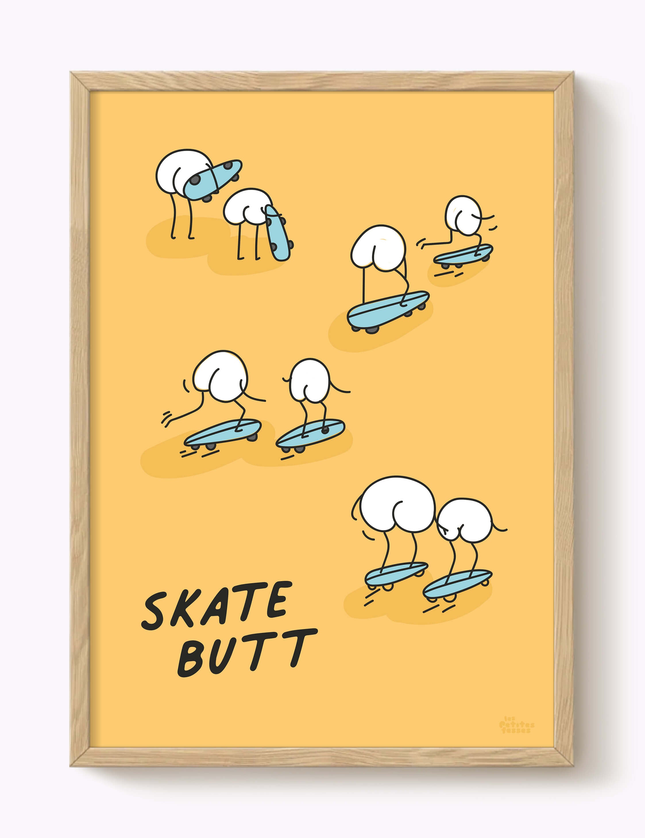 Affiche Skatebutt