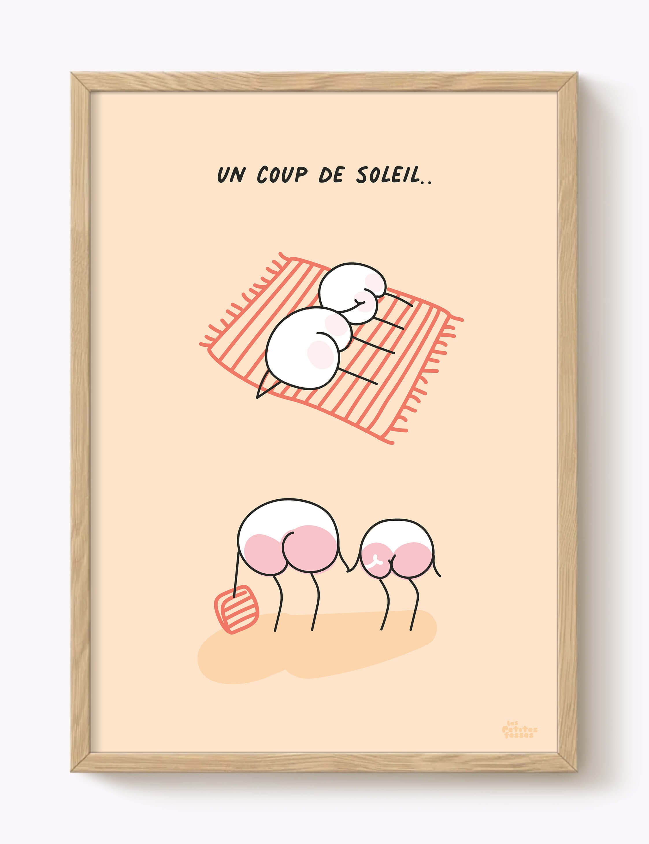 Affiche J'ai attrapé un coup de soleil