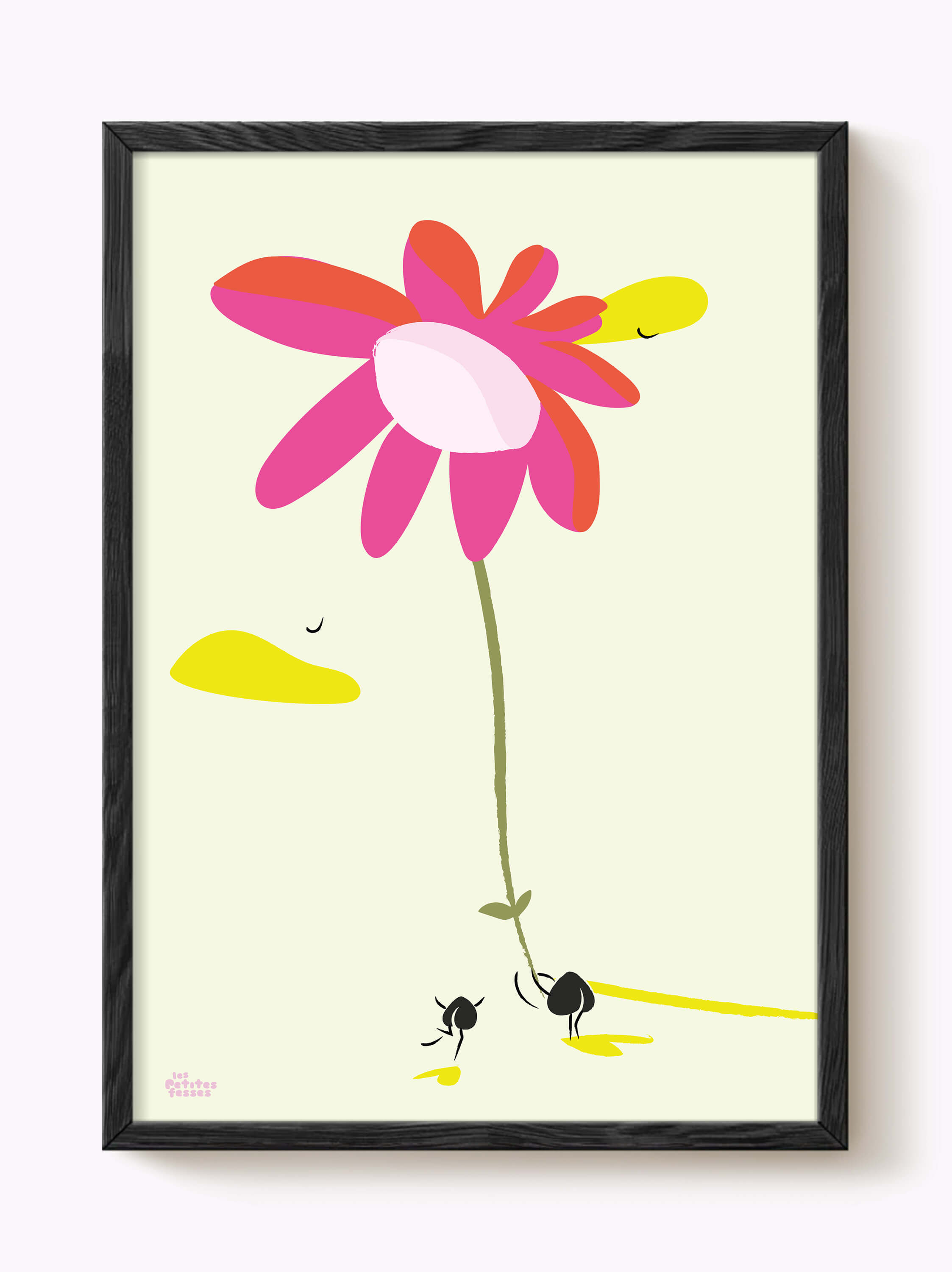 Affiche La fleur