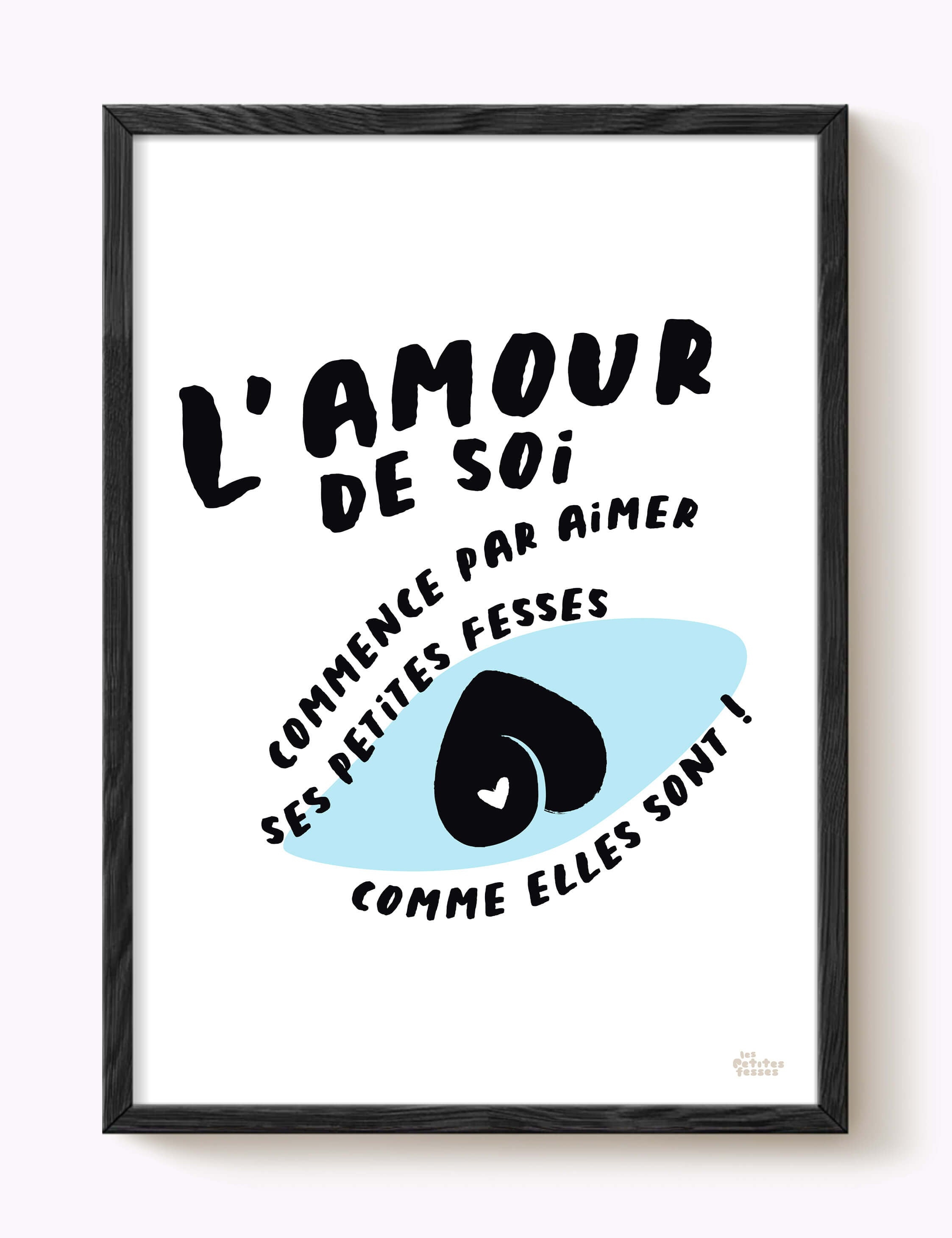 Affiche l'amour de soi