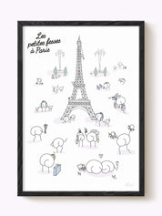 Affiche Les petites fesses à Paris