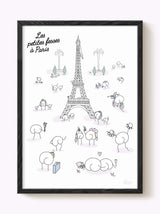 Affiche Les petites fesses à Paris