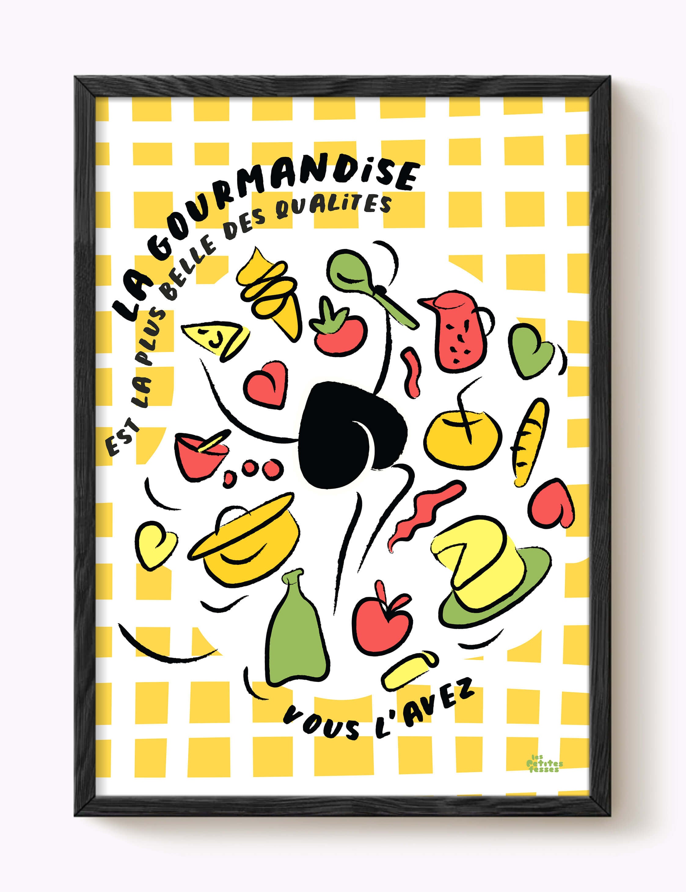 Affiche La gourmandise