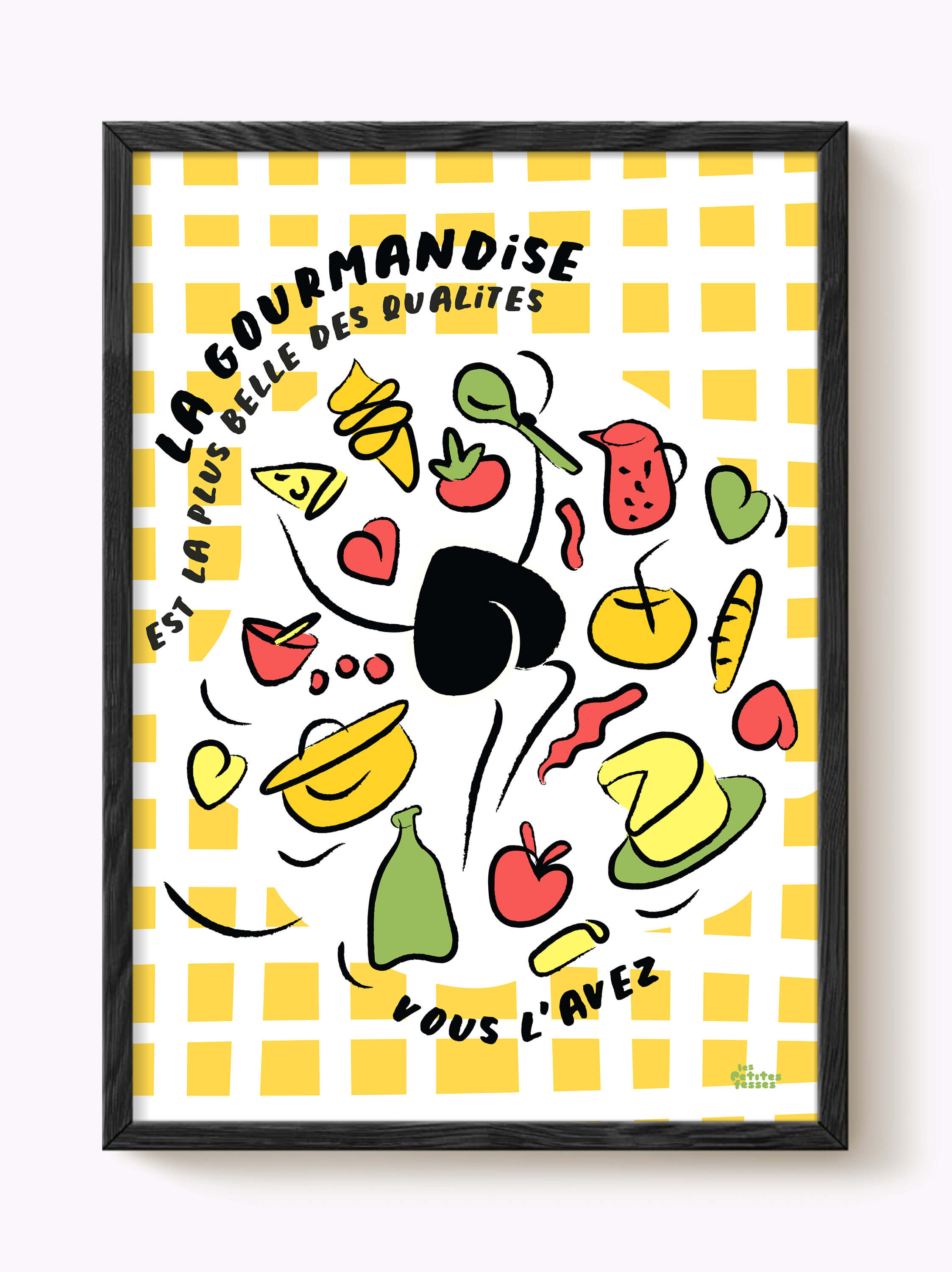 Affiche La gourmandise