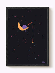 Affiche Fesse on the moon