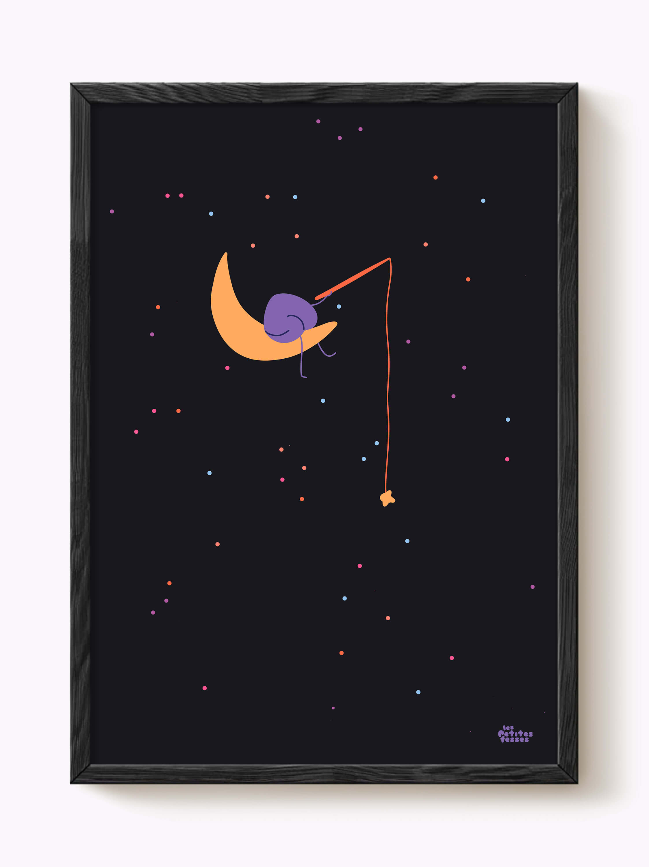 Affiche Fesse on the moon