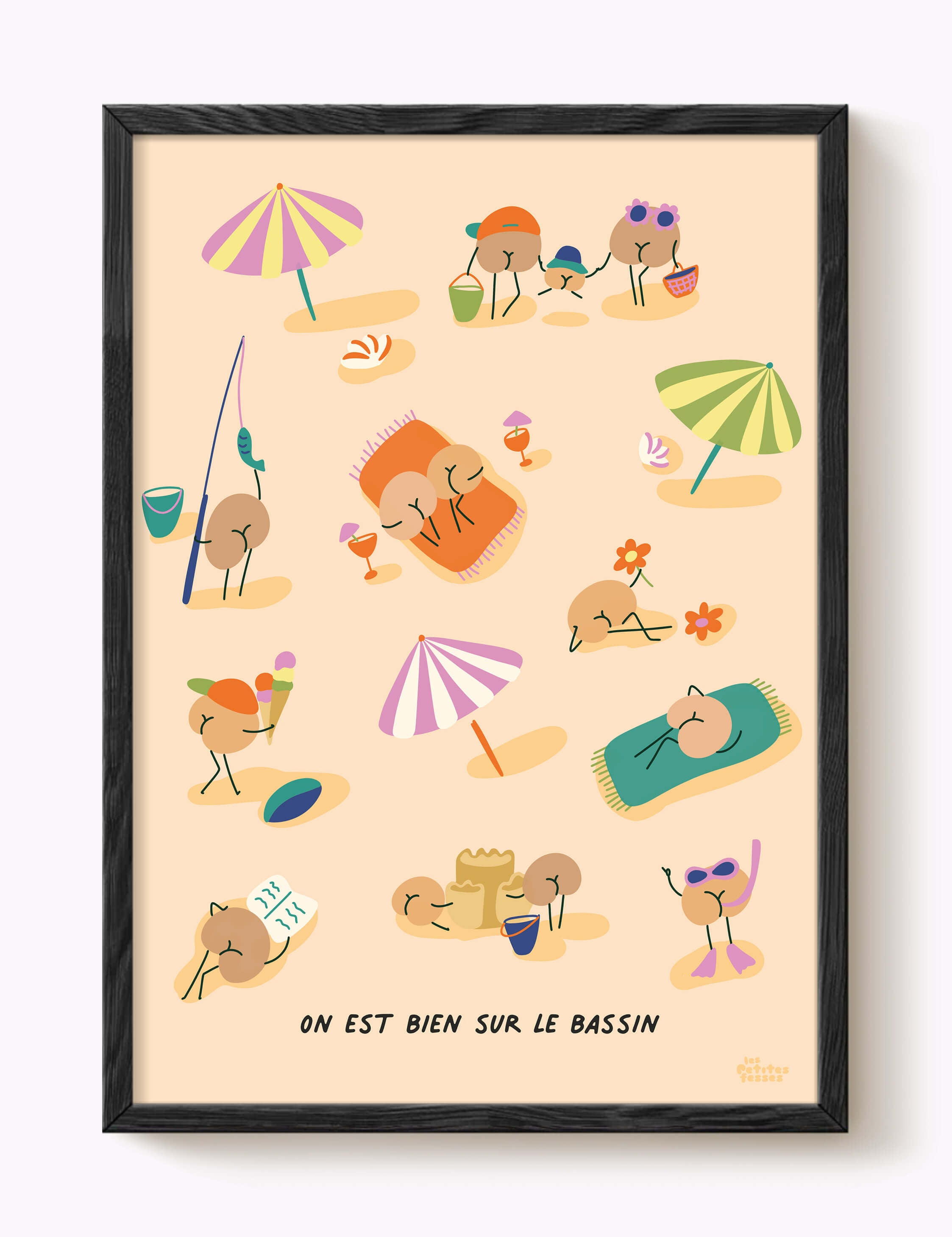 Affiche Journée plage