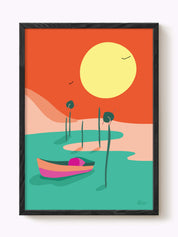 Affiche Bassin d'Arcachon