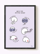 Affiche Ode à tes petites fesses