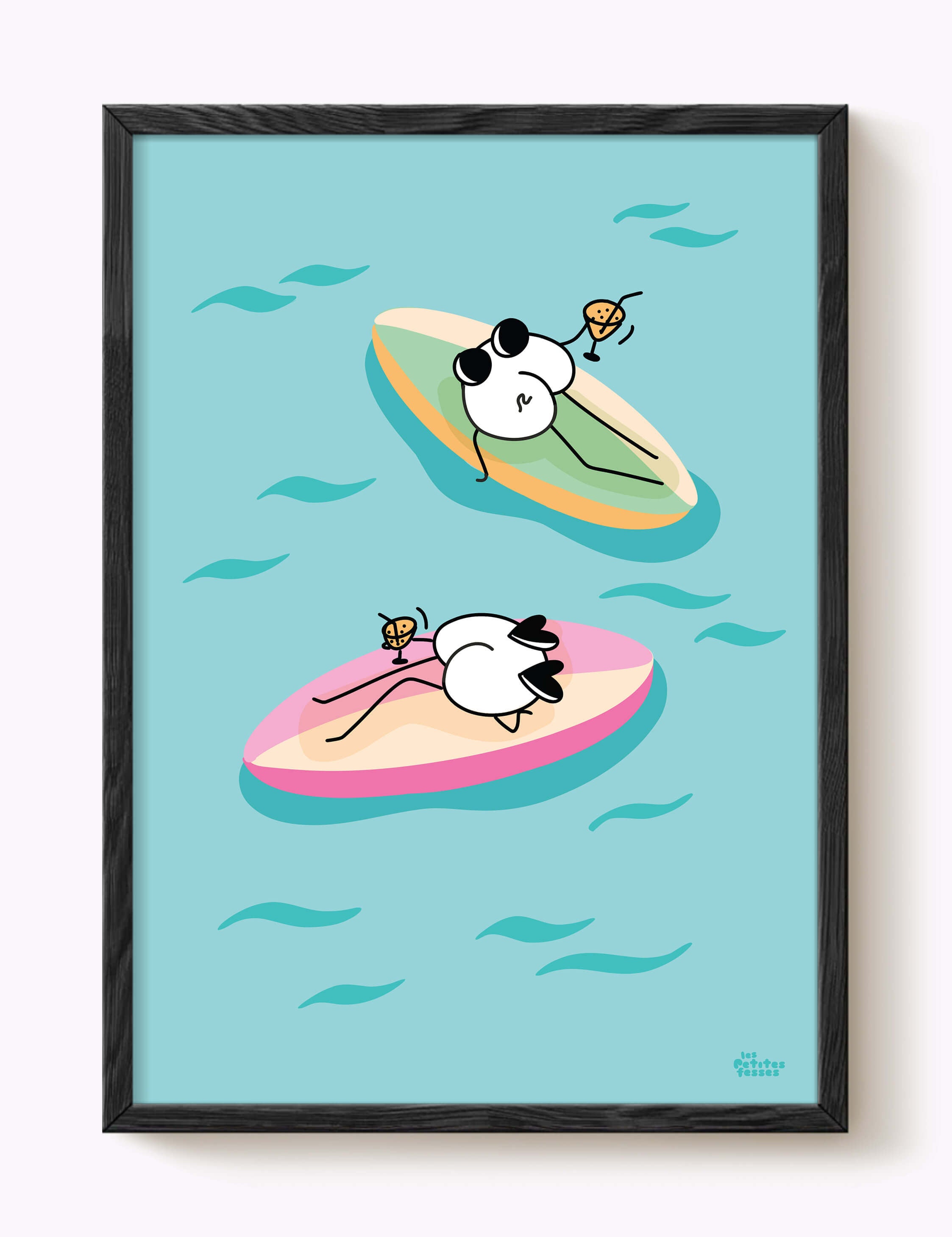 Affiche Paddle & Cocktail Chill