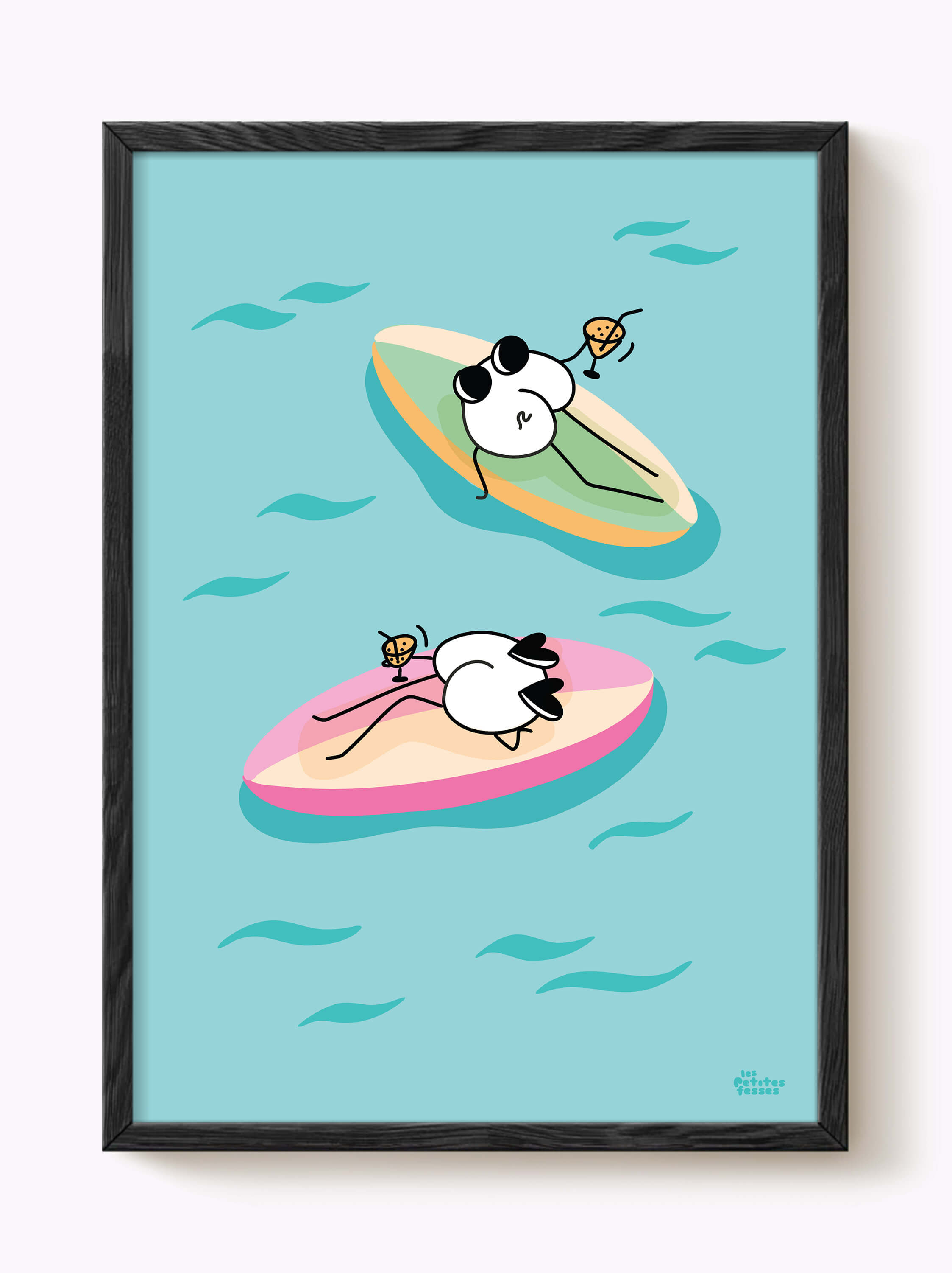 Affiche Paddle & Cocktail Chill