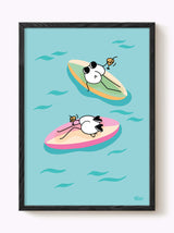Affiche Paddle & Cocktail Chill